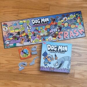 University Games, Dog Man Attack of the Fleas Board Game Ages 6+ GU
